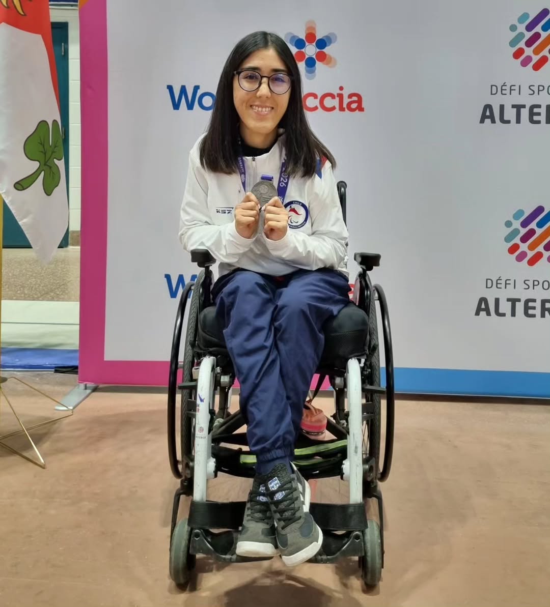 Plata histórica: Alfonsina Urrejola logra el mejor resultado de Chile en el Campeonato Mundial de Boccia
