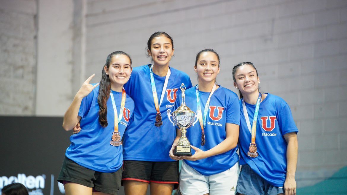 Top continental: U. de Chile obtuvo bronce en FISU América 3x3