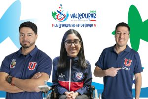 Representantes U. de Chile dirán presente en Juegos Parasuramericanos Valledupar 2026