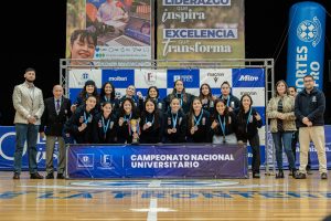 U. de Chile logra el tercer lugar en el Campeonato Nacional Universitario de Futsal Femenino