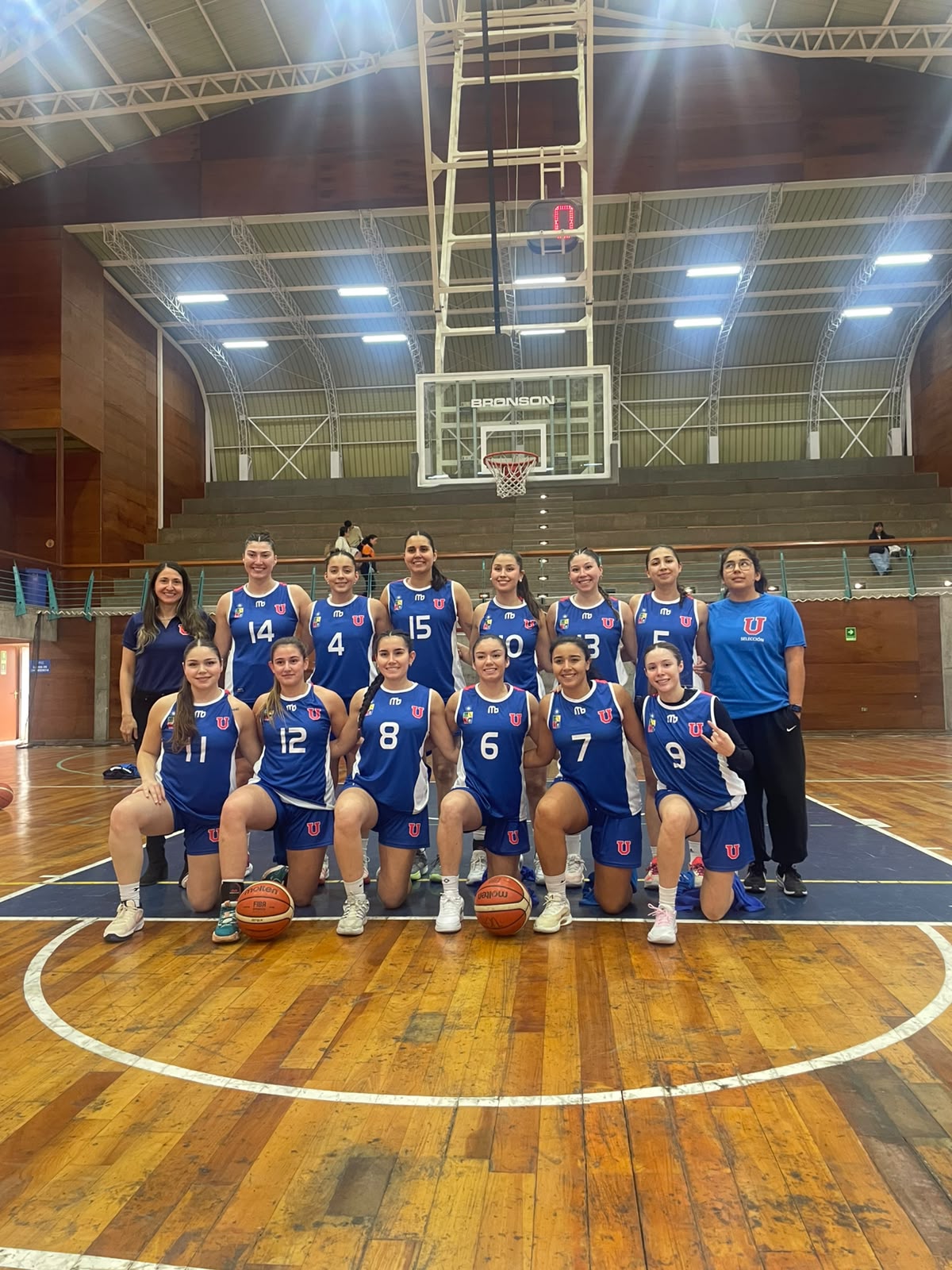 U. de Chile finalizó cuarta en el Campeonato Nacional Universitario de básquetbol femenino